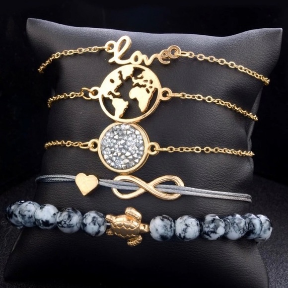 Infinity bracelet set - Picture 4 of 8